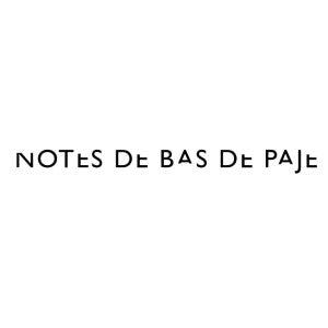 NOTES DE BAS DE PAJE